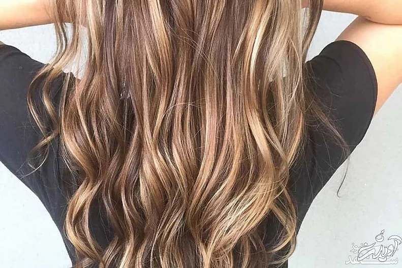 بلوند پلاتینه با ریشههای تیره